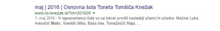 Google iskanje | Foto: Matic Tomšič