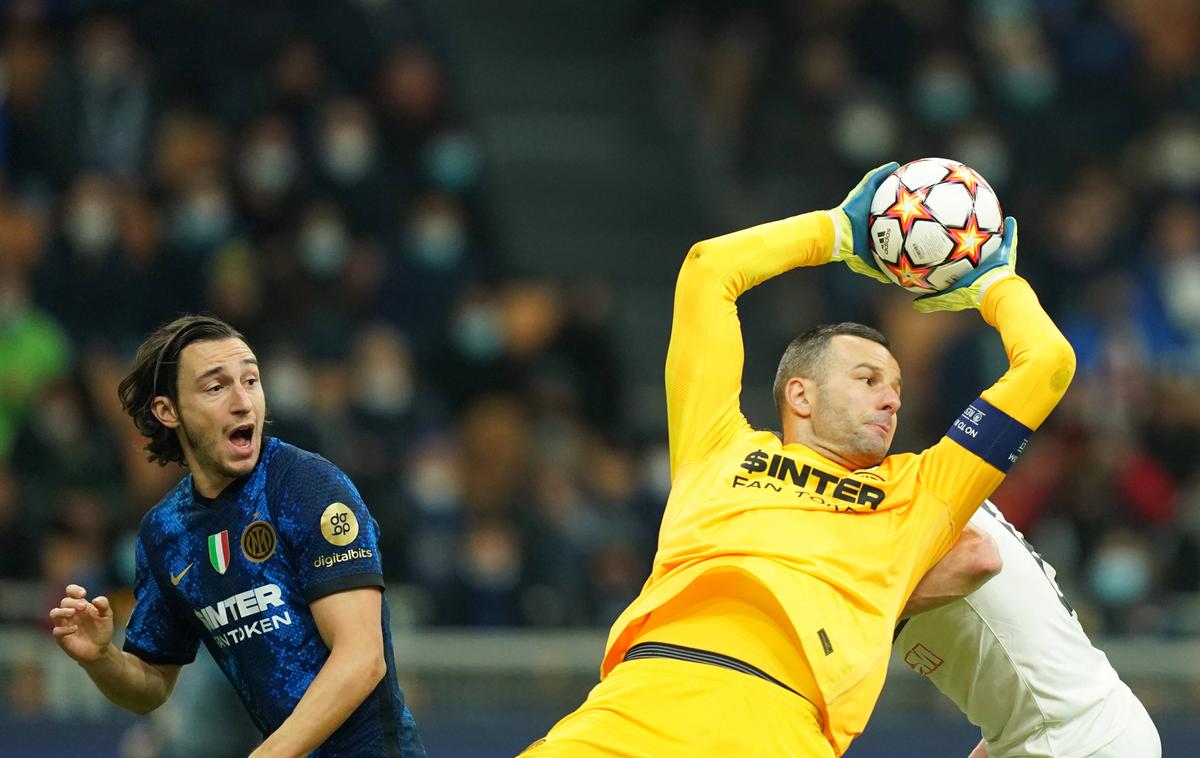 Samir Handanović, Inter | Samir Handanović je svojo mrežo danes ohranil nedotaknjeno. | Foto Guliverimage