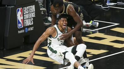 Antetokounmpo jo je dobro odnesel, kdaj se bo vrnil na parket?