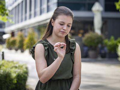 Mlada virtuozinja Patricija Avšič: Če greš vaditi zato, da dobiš nagrado, to ni pravi način