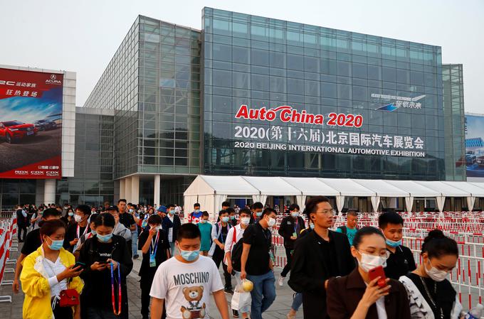 Avtosalon Peking 2020 | Foto: Reuters