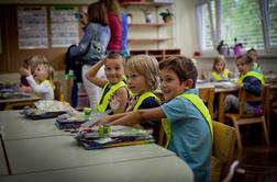 Bratuškova na prvi šolski dan obiskala svojo osnovno šolo v Žalcu