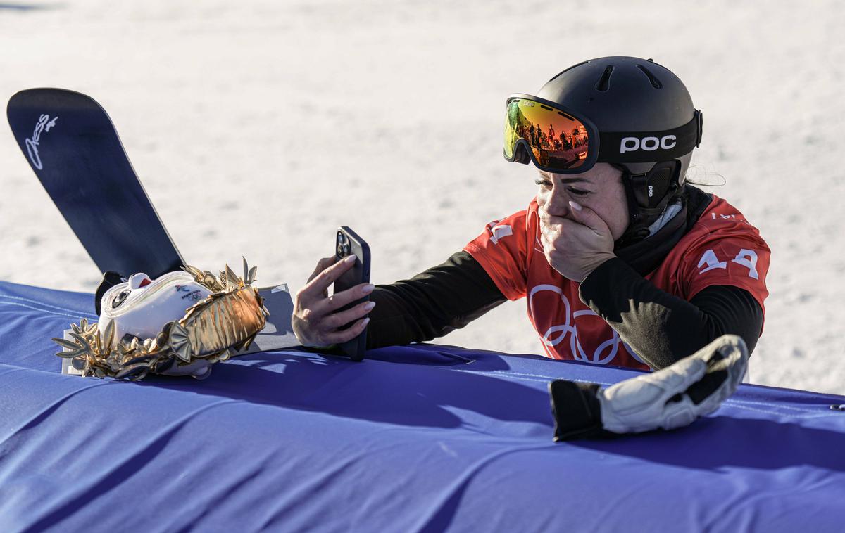 Gloria Kotnik | Slovenska deskarka Gloria Kotnik je s svojo reakcijo po osvojitvi olimpijskega brona, poskrbela za eno najbolj čustvenih zgodb letošnjih olimpijskih iger.  | Foto Guliverimage