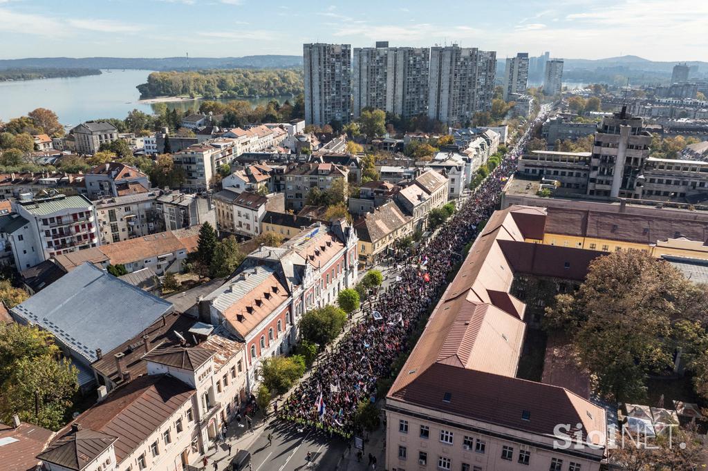 shod, Novi Sad, protest, Srbija