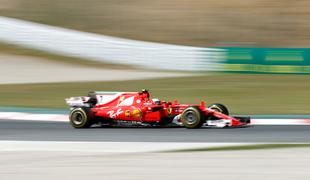 Hitrejšega od Räikkönena na prvem treningu ni bilo