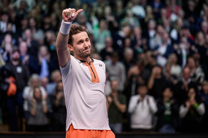 Casper Ruud | Casper Ruud je napredoval v drugi krog turnirja v Baslu. | Foto Reuters