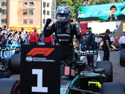 Antonelliju četrti "pole position", Ferrari v Monte Carlu brez prve vrste