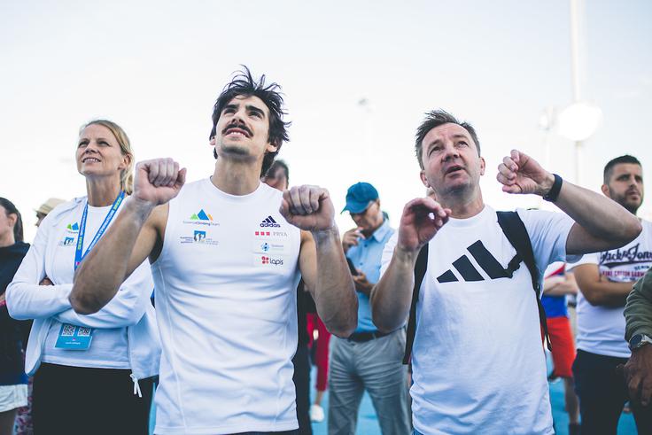 Roman Krajnik Martin Bergant Koper 2022 | Foto: Grega Valančič/Sportida