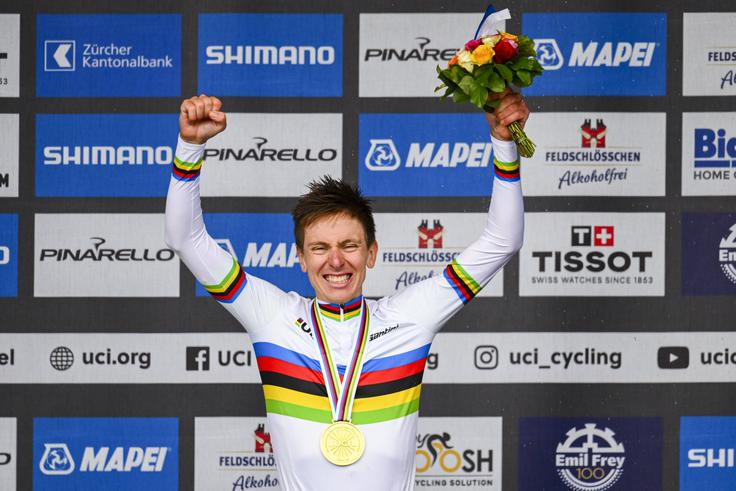 Slovenski šampion je uresničil še ene sanje in postal svetovni prvak. | Foto: Guliverimage
