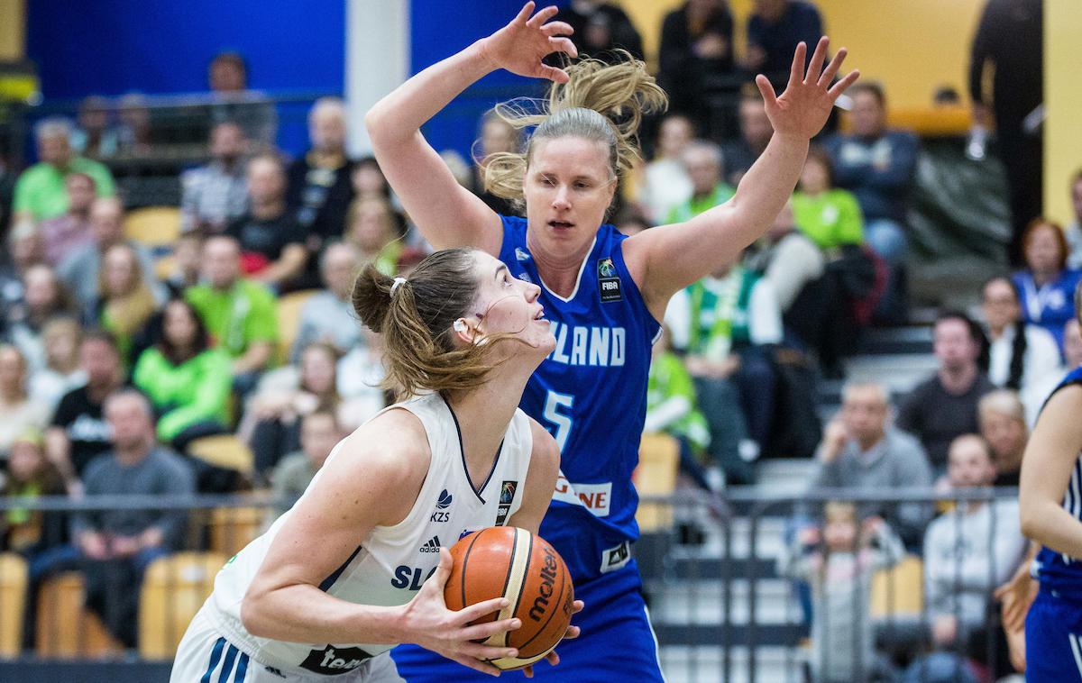Eva Lisec slovenska ženska košarkarska reprezentanca | Foto Žiga Zupan/Sportida