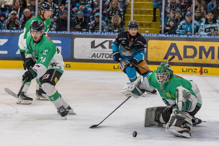 Kolin je zaustavil 33 strelov. Olimpija bo v sredo gostila Bolzano. | Foto: BWL / Draxler