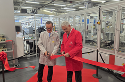 Iskraemeco odprl novo proizvodno linijo v Kranju