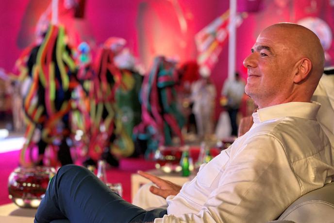 Infantino pohvalil Katar
