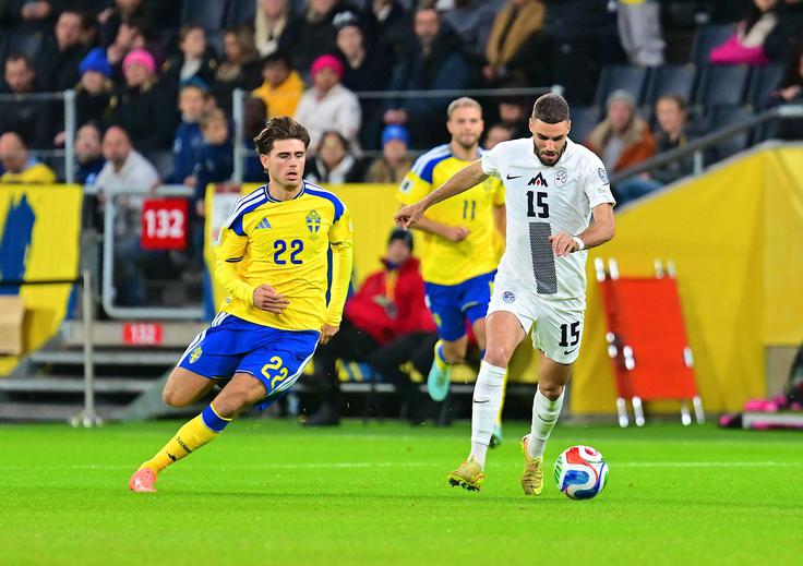 Danijel Šturm je dobil mesto v napadu v prvi enajsterici. | Foto: Guliverimage