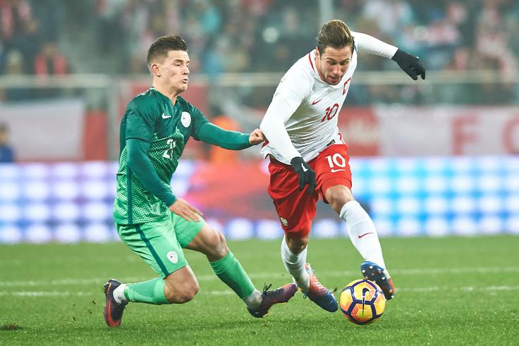 Drugi, ki si je v letošnjem letu priboril podoben status in je bil na igrišču od začetka tudi tokrat, je Benjamin Verbič. | Foto: Sportida