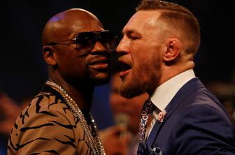 McGregor na sparingu obdelal nekdanjega svetovnega prvaka. Kaj pravi Floyd?