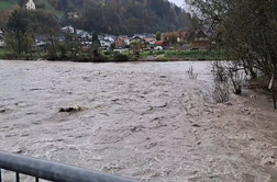 Hidrolog Polajnar: Voda bo ogrožala naselja. Smo zaskrbljeni.