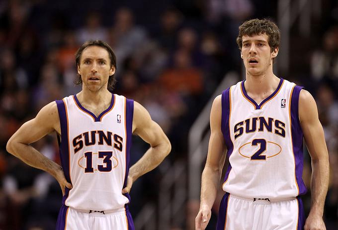 Mentor Steve Nash je bil navdušen nad predstavo Gorana Dragića. | Foto: Getty Images