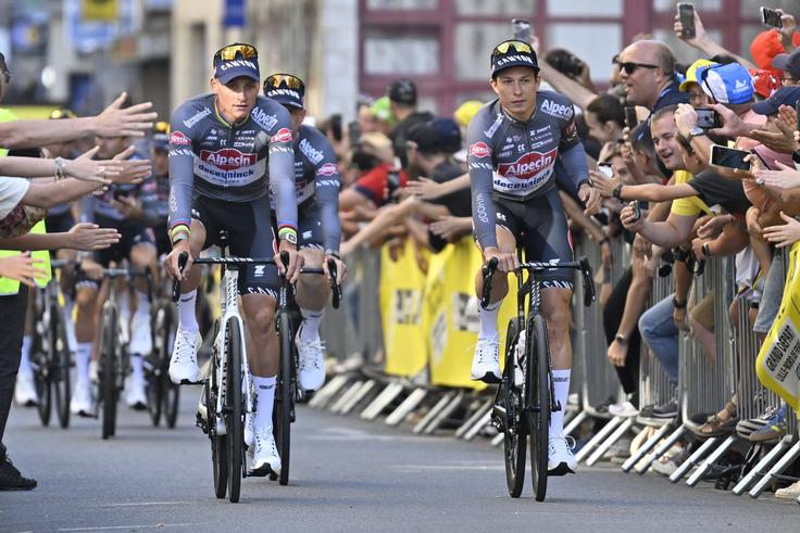 Naveza Philipsen - Van der Poel je lani na Touru osvojila tri etapne zmage. | Foto: Guliverimage