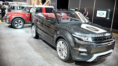 Land Rover na avtosalonu Ženeva 2012