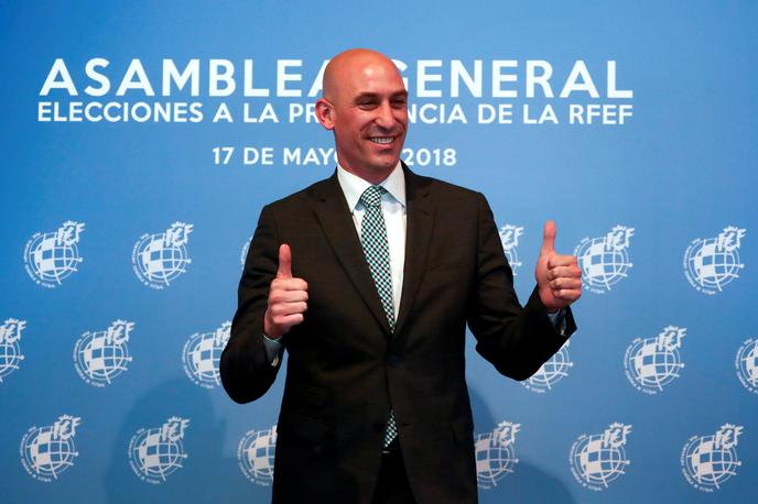 Luis Rubiales | Luis Rubiales je dobil nov mandat na čelu španske nogometne zveze. | Foto Reuters