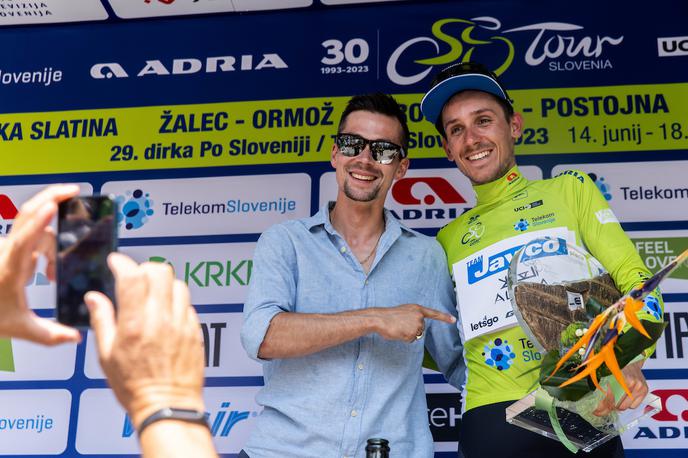 Primož Roglič Filippo Zana | Filippo Zana bo branil lanskoletno zmago na dirki Po Sloveniji. | Foto Vid Ponikvar