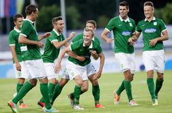 Olimpija po zaostanku do suverene zmage nad novincem (video)