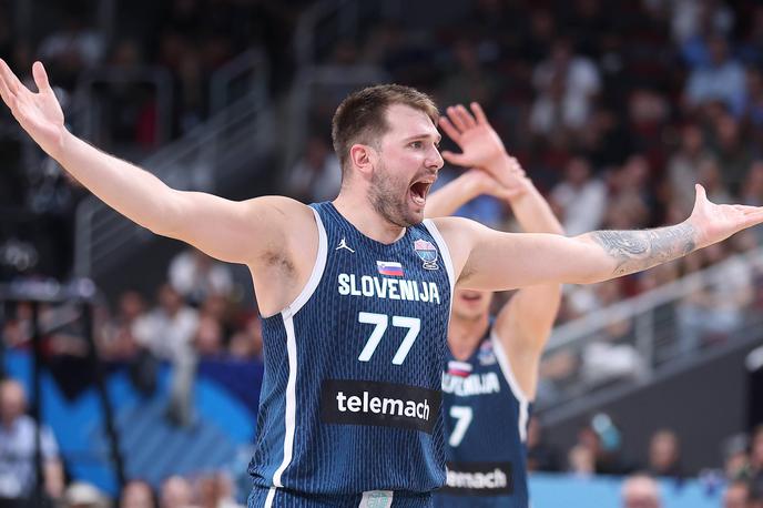 EuroBasket 2025 četrtfinale Slovenija Nemčija Luka Dončić | V ključnih trenutkih tekme so Slovenci pustili, da so jih sprovocirali sodniki. | Foto Guliverimage