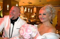 Po 14 letih zveze sta se znana Slovenca poročila