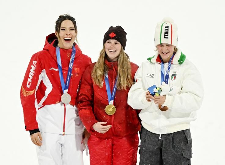 Zmagovalna trojica | Foto: Reuters