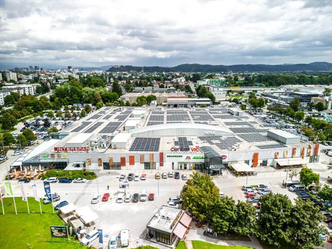 Lastna fotovoltaična elektrarna Center Vič  | Foto: Matic Kremžar