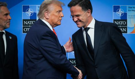 Daddy Trump: Rutte me ima rad, sicer ga bom udaril