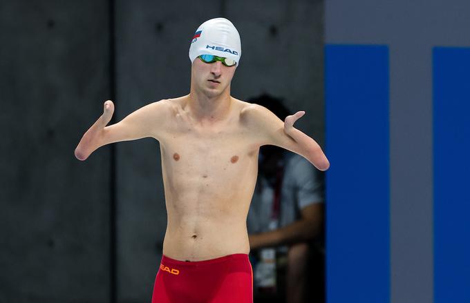 17-letni Žnidaršič Svenšek je prvič nastopil na OI. | Foto: Vid Ponikvar/Sportida
