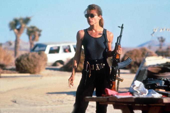 Linda Hamilton v Terminatorju 2 | Foto: Cover Images