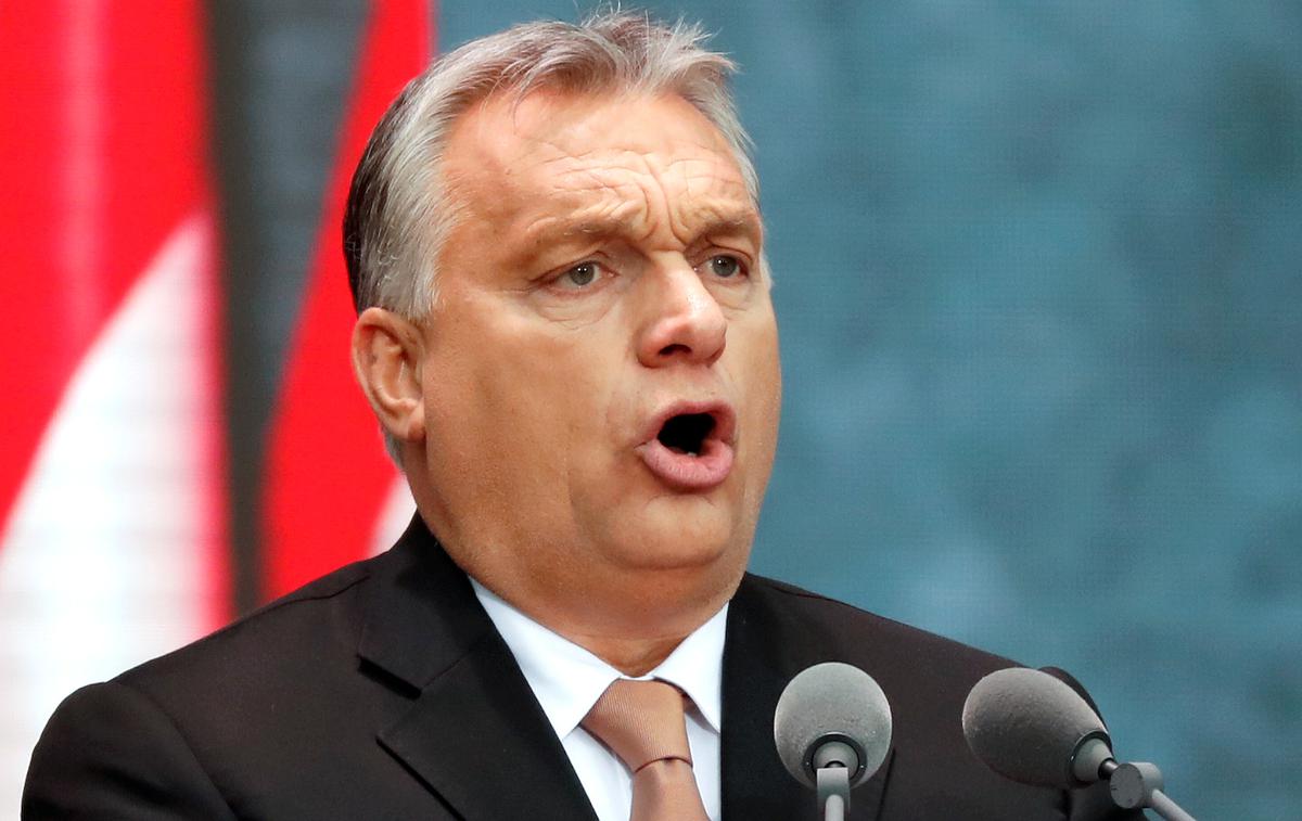 Viktor Orban | Madžarski premier Viktor Orban je spet kritiziral Evropsko ljudsko stranko. | Foto Reuters