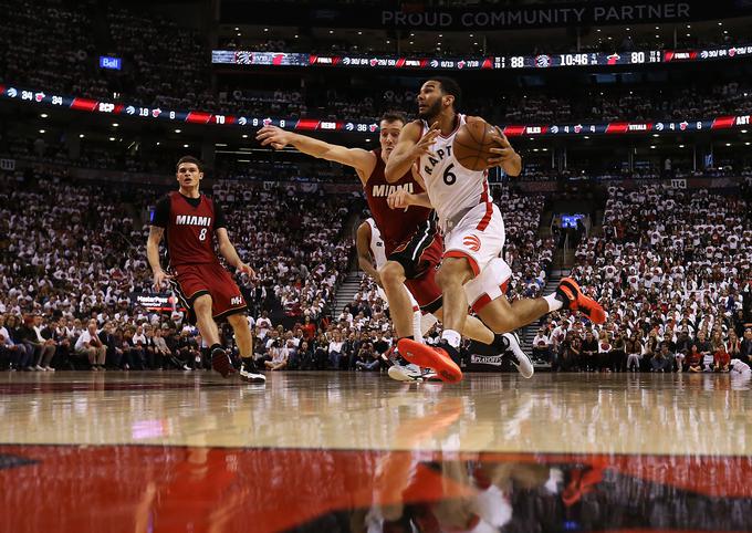 Košarkarji Toronta so bili na odločilni tekmi bolj skočni in agresivni. | Foto: 
