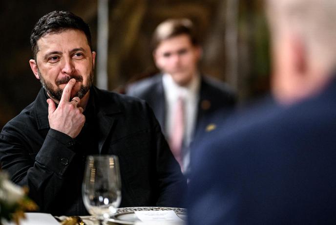 Ukrajinska hladna prha za Trumpa