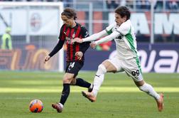 V živo: Lovrić na klopi, Milan le do točke