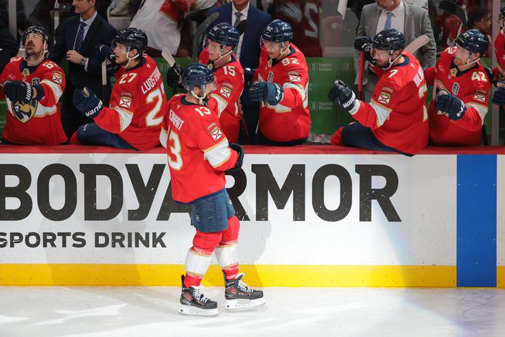 Florida Panthers so po prvi tretjini vodili s 3:0. | Foto: Reuters