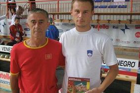 Kozjek in Tonejc v četrtfinalu, prvaka izpadla