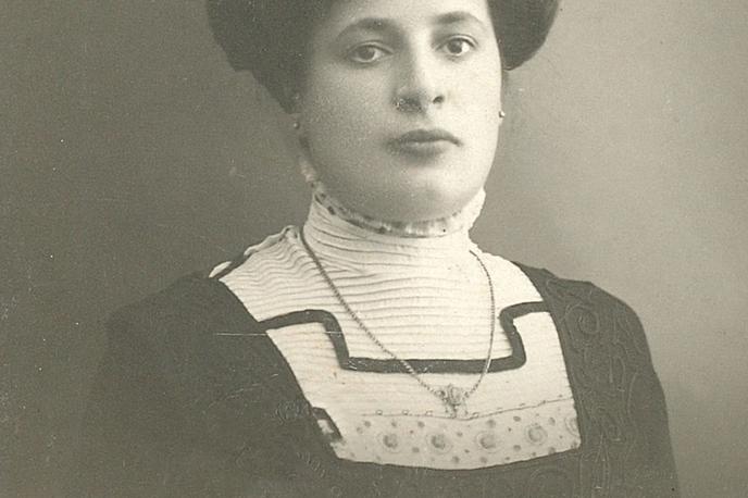 Minka Skaberne | Minka Skaberne se je rodila 10. januarja 1882 v Kranju. | Foto Zveza društev slepih in slabovidnih Slovenije (ZDSSS)