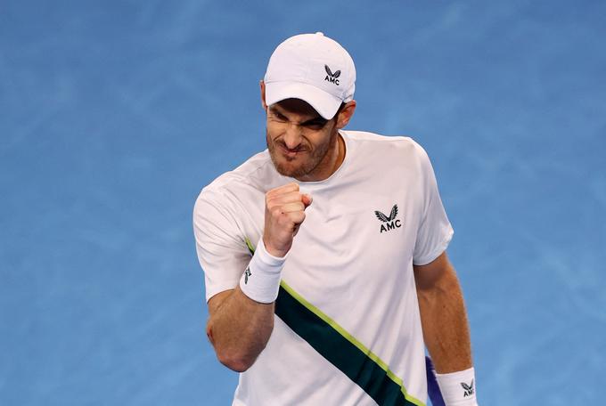 Andy Murray je za zmago tokrat potreboval skoraj šest ur. | Foto: Reuters