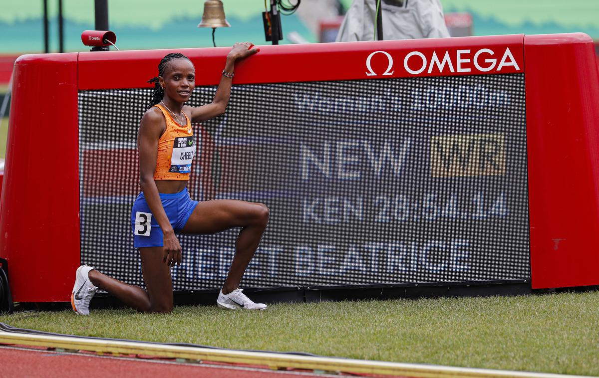 Beatrice Chebet | Beatrice Chebet je tekla svetovni rekord na 10.000 metrov. | Foto Guliverimage