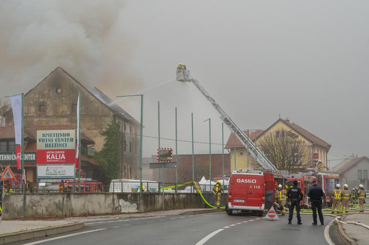 Beltinci, požar | Foto: STA