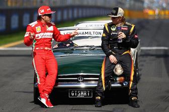 Alonso s cmokom v grlu: Kimi, dobrodošel na krovu!