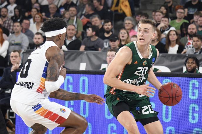 Cedevita Olimpija - Cluj-Napoca | Cedevita Olimpija je zmagala na gostovanju v Romuniji. | Foto Tine Ružič/Cedevita Olimpija