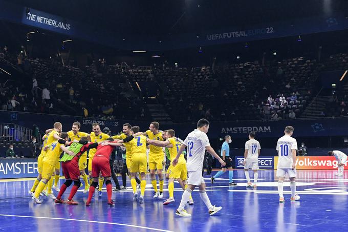 Ukrajinci so v četrtfinalu presenetljivo odpravili Kazahstan. | Foto: Guliverimage/Vladimir Fedorenko