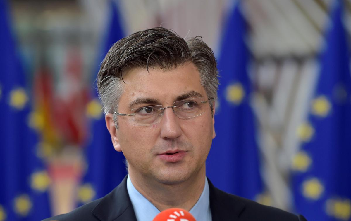 Andrej Plenković | Hrvaški premier Andrej Plenković pričakuje, da bo Hrvaška evro uvedla jeseni 2024. | Foto Reuters