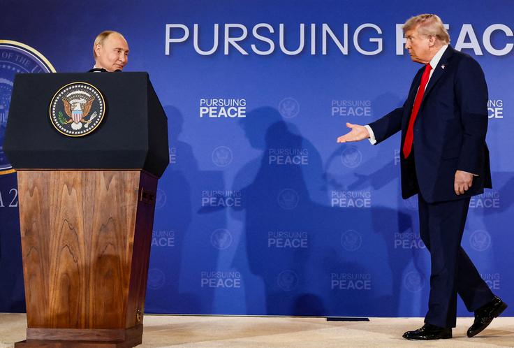 Putin - Trump, Aljaska | Foto: Reuters