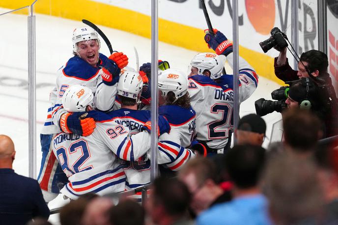 Edmonton Oilers | Edmonton Oilers je prva ekipa, ki se je uvrstila v konferenčni finale. | Foto Reuters